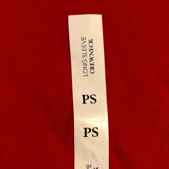 Croft&Barrow Red Classic T Long Sleeve Size PS - Picture 7 of 8